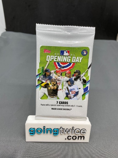 Factory Sealed 2021 Topps Opening Day Baseball Cards 7 Per Pack