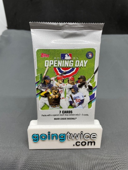 Factory Sealed 2021 Topps Opening Day Baseball Cards 7 Per Pack