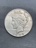 1935-S United States Silver Peace Dollar Coin - 90% Silver Coin from Estate Collection