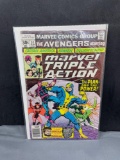 Vintage 1976 Marvel Triple Action Starring the Avengers #34 Comic Book from Collection