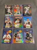 9 Card Lot of Prizms & Refractors With Rookies & Stars!