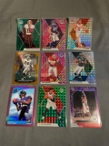 9 Card Lot of Prizms & Refractors With Rookies & Stars!