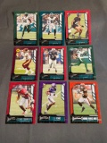 9 Card Lot of Football Rookie Cards - Mostly Newer Sets - HOT!