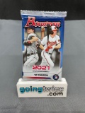 Factory Sealed 2021 Bowman Baseball Cards 12 Cards Per Pack