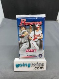 Factory Sealed 2021 BOWMAN Baseball 10 Card Pack - Wander Franco?