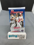 Factory Sealed 2021 BOWMAN Baseball 10 Card Pack - Wander Franco?