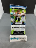 Factory Sealed 2020 CHRONICLES Football 15 Card VALUE Pack - Herbert Black Prizm RC?