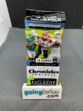 Factory Sealed 2020 CHRONICLES Football 15 Card VALUE Pack - Herbert Black Prizm RC?