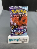 Factory Sealed Pokemon CHILLING REIGN 10 Card Booster Pack