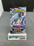 Factory Sealed Pokemon CHILLING REIGN 10 Card Booster Pack