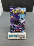 Factory Sealed Pokemon CHILLING REIGN 10 Card Booster Pack