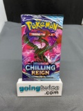 Factory Sealed Pokemon CHILLING REIGN 10 Card Booster Pack