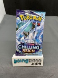 Factory Sealed Pokemon CHILLING REIGN 10 Card Booster Pack