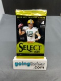 Factory Sealed 2020 SELECT Football 4 Card Pack - Zebra Justin Herbert RC?