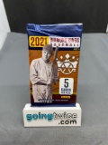 Factory Sealed 2021 DIAMOND KINGS Baseball 5 Card Pack