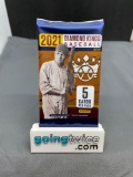 Factory Sealed 2021 DIAMOND KINGS Baseball 5 Card Pack