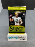 Factory Sealed 2020 SELECT Football 4 Card Pack - Zebra Justin Herbert RC?