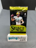 Factory Sealed 2020 SELECT Football 4 Card Pack - Zebra Justin Herbert RC?