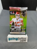 Factory Sealed 2020 MOSAIC Football 4 Card Pack - Joe Burrow Mosaic Prizm RC?