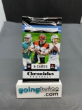 Factory Sealed 2020 CHRONICLES Football 5 Card Pack - Burrow Black Prizm RC?