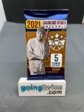 Factory Sealed 2021 DIAMOND KINGS Baseball 5 Card Pack