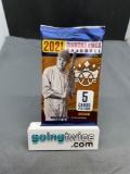 Factory Sealed 2021 DIAMOND KINGS Baseball 5 Card Pack