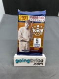 Factory Sealed 2021 DIAMOND KINGS Baseball 5 Card Pack