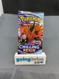 Factory Sealed Pokemon Sword & Shield CHILLING REIGN 10 Card Booster Pack