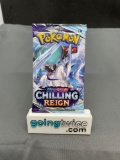 Factory Sealed Pokemon Sword & Shield CHILLING REIGN 10 Card Booster Pack