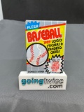 Factory Sealed 1989 Fleer Baseball Logo Stickers & Trading Cards 15/1 Per Pack