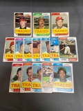 15 Count Lot Vintage 1974 Topps Baseball Cards from Estate