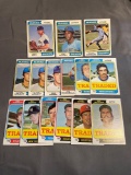 15 Count Lot Vintage 1974 Topps Baseball Cards from Estate