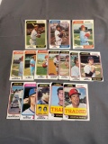 15 Count Lot Vintage 1974 Topps Baseball Cards from Estate