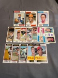 15 Count Lot Vintage 1974 Topps Baseball Cards from Estate