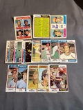 15 Count Lot Vintage 1974 Topps Baseball Cards from Estate