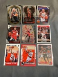 9 Card Lot Damian Lillard Portland Trail Blazers Basketball Cards