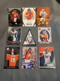 9 Card Lot Peyton Manning Colts/Broncos Football Cards