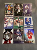 9 Card Lot Peyton Manning Colts/Broncos Football Cards