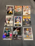 9 Card Lot Aaron Rodgers Green Bay Packers Football Cards