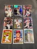 9 Card Lot Juan Soto Washington Nationals Baseball Cards