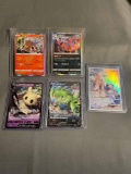 5 Count Lot Modern Japanese POKEMON HOLOGRAPHIC Cards