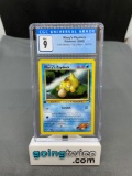 CGC Graded 1999 POKEMON Gym Heroes 1ST EDITION MISTY'S PSYDUCK - Mint 9