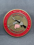 US Navy Gunnery Sergeant Mares Martial Arts Instructor Token Medal Coin from Estate Collection