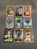 9 Card Lot Serial Numbered Sports Cards With Stars & Rookies