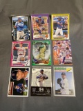 9 Card Lot Serial Numbered Sports Cards With Stars & Rookies