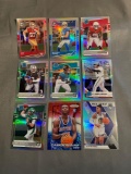 9 Card Lot of Prizms & Refractors With Rookies & Stars!