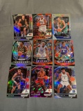 9 Card Lot of Prizms & Refractors With Rookies & Stars!