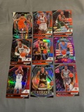 9 Card Lot of Prizms & Refractors With Rookies & Stars!