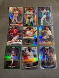 9 Card Lot of Prizms & Refractors With Rookies & Stars!