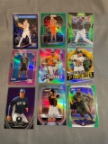 9 Card Lot of Prizms & Refractors With Rookies & Stars!